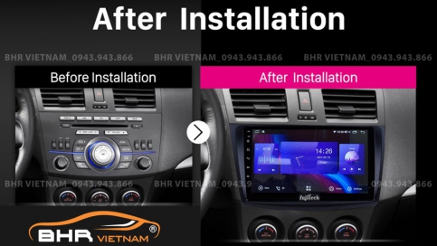 Màn hình DVD Android xe Mazda 3 2009 - 2013 | Fujitech 